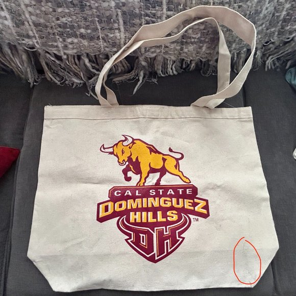 CSUDH Canvas Tote Bag, NEW w/out tags - Picture 3 of 4